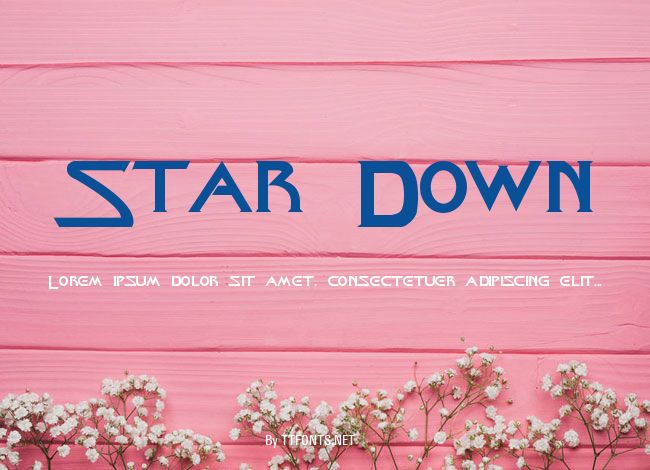Star Down example